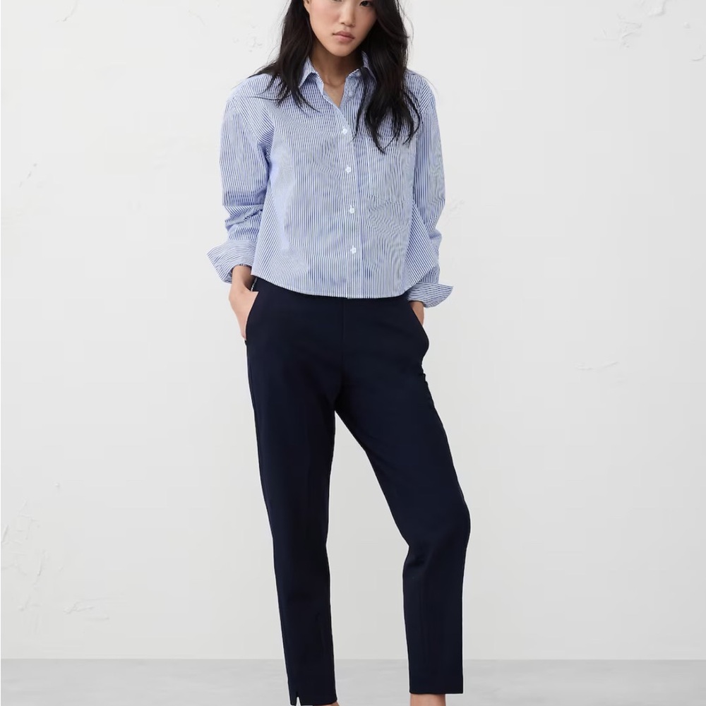 Banana Republic Factory Hayden Taper Pants Navy